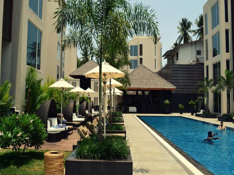 Hard Rock Hotel Goa Calangute Extérieur photo The pool at the hotel